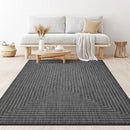 Adiva Rugs Outdoor Indoor Area Rug, Weather Resistant, Easy to Clean, Stain Resistant Floor Mat for Dining Room, Backyard, Deck, Patio (Pebble Weiss, 2' x 3') by CozyNest Decor