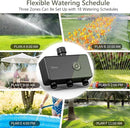 Diivoo Smart Water Timer 3 Zone, WiFi Sprinkler Hose Timer Compatible with Alexa and Google, Remote Control Irrigation Timer, Automatic Manual Watering, Rain Delay, for Garden, Lawns and Yards by GreenHaven Gardens