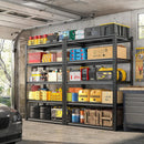 REIBII 72" Garage Shelving,Storage Shelves 2050LBS Heavy Duty Shelving, Adjustable 5-Tier Metal Shelves for Garage, Storage, Basement, Pantry, 72" H*31.5" W*16.5" D by GreenHaven Gardens