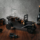 Old Fashioned Car Whiskey Decanter Set Model T Very Large 15 X 13 X 7 750ML Decanter And 4 3OZ Whisk by The Wine Savant