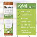 Himalaya Botanique Whitening Antiplaque Toothpaste with Bamboo + Sea Salt, Fluoride Free, for Gentle Whitening, 4 oz by CozyNest Decor