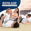 Utopia Bedding Waterproof Mattress Protector Queen Size, Premium Terry Mattress Cover 200 GSM, Breathable, Fitted Style with Stretchable Pockets (Beige) by TinyTreasures Baby Boutique