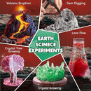 Klever Kits Amazing Science Kits- 85+ Experiments Educational Toys, STEM Activities with Erupting Volcano and Growing Crystal Tree for Kids Aged 6 7 8+ by TinyTreasures Baby Boutique