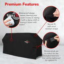Heavy Duty Griddle Cover for Outdoor Griddle, Fits 28 Inch Griddle – Waterproof, Weather Resistant, UV & Fade Resistant with Adjustable Straps – Flat Grill Cover, Black by GreenHaven Gardens