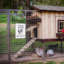 Chicken Coop Accessories Metal Signs,Funny Chickens Tin Signs - Chicken Decor Farmhouse Wall Decor,Chickens Gifts Rustic Farm House Decorations for Home/kitchen/Outdoor Garden by CozyNest Decor