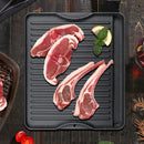 Cast Iron Griddle for Camp Chef, Reversible Griddle for Outdoor Cooking 14" x 16" for Camp Chef 2 Burner Stove Explorer 2-Burner, 3-Burner, 2X, 3X, Single Burner Stove by GreenHaven Gardens