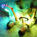 TOSY Flying Ring - 16 Million Color RGB or 12 LEDs, Super Bright, Lost Mode, Auto Light Up, Camping Essentials for Kids/Teens/Boy/Girl, Safe & Soft, Waterproof, Pool/Beach Games, Lightweight Toy by TinyTreasures Baby Boutique