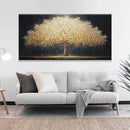Tsomzxng Abstract Wall Art Gold Tree Of Life Artwork Canvas Art Wall Decor Painting Prints Gold Tree Large Abstract Wall Decor Picture For Living Room Bedroom Home Office Artwork 29"X 58" by CozyNest Decor
