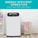 BLACK+DECKER 0.9 Cu. Ft. Portable Washer, 6.6 lb. Capacity Washing Machine for Homes & Apartments, 5 Wash Cycles, Quick Connect Sink Adapter and Drain Hose Included, Transparent Lid, BPWM09W, White by CozyNest Decor
