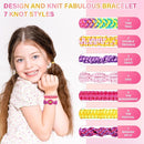 Dpai Friendship Bracelet Making Kit for Girls,DIY Arts and Crafts Toys,Jewelry String Maker Kit,The Best Birthday Gifts Ideas for Girls 6 7 8 9 10 11 12+ Years Old（Pink） by TinyTreasures Baby Boutique