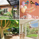 ArtCreativity DIY Wind Chime Kit for Kids - 8 Pack - Wooden Wind Chime Set with Paint Kit, Rhinestone Flower Stickers, Glitter Heart Foam Stickers, and More - Summer Arts and Crafts for Kids 3 and Up by TinyTreasures Baby Boutique