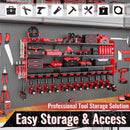 Large Power Tool Organizer Wall Mount-12 Drill Holder, Metal Heavy Duty Garage Tool Storage Shelves with Screwdriver Plier Holder, Gifts Idea for Men Dad Husband by GreenHaven Gardens