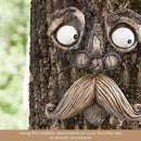 Bits and Pieces - 'Old Man' Tree Hugger - Yard Decorations - Whimsical Tree Sculpture - Garden Decoration - Garden Peeker Yard Art by GreenHaven Gardens