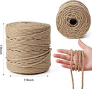 Natural Jute Twine,656 Feet 1/4 inch Hemp Twine Rope for Gift Wrapping Craft Plant Garden Christmas Handmade Arts Decoration Packing String Home Decor by GreenHaven Gardens