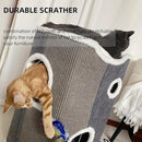 4-Level Cat House for Indoor Cats,Covered Cat Beds and Furniture with Scratch Pad,Hideaway Cave &Cushions,Modern Cat Tower Condo for Multi Small Pet and Large Cats Navy Blue by CozyNest Decor