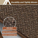 COSY HOMEER-Door-Mat 24"x36" Non Slip Absorbent Entryway Rugs Dirt Trapper Doormats Washable Entrance Mats Low Pile Welcome Floor Mat for Front Back Door and Entry Mats,Brown by CozyNest Decor