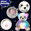 Cuteoy Light-up Singing Plush Panda LED Musical Stuffed Animal Adjustable Volume Lullaby Plushies Birthday Christmas Toy Gifts for Kids Toddler Girls, 13" by TinyTreasures Baby Boutique