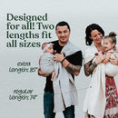 Nalakai Ring Sling Baby Carrier, Soft Linen Baby Sling, Baby Wrap, Comfort, Style, and Giving Back - Carry Your Little One with Love by TinyTreasures Baby Boutique