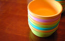 Re-Play 12 Oz. Toddler Bowls for Snack and Everyday Dining - Dishwasher and Microwave Safe - Made in USA - Set of 3-5.75" x 5.75" x 2" - Aqua Asst by TinyTreasures Baby Boutique