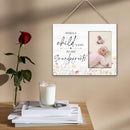 New Grandparents Picture Frame - Grandparents Gifts, Grandparents Baby Announcement Frame, When a Child Is Born so Are Grandparents Wooden Picture Frame for Tabletop or Wall Hanging 4x6 by TinyTreasures Baby Boutique