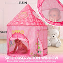 JOYIN Princess Tent Girls Large Playhouse Kids Castle Play Tent for Children, Pop Up Play House for Toddlers Indoor and Outdoor Games by TinyTreasures Baby Boutique