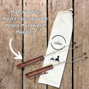 Smores Sticks For Fire Pit [Set Of 7] - Marshmallow Roasting Sticks For Campfire, Classic Smore Sticks - Hot Dog Sticks For Campfire - SUMPRI Campfire Sticks by GreenHaven Gardens