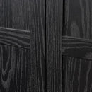 Sauder Tall Storage Cabinet, Black, 4 Adjustable Shelves, Multi-Room Use by CozyNest Decor