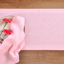 Solino Home Linen Pink Lemonade Table Runner 72 Inches Long - 100% Pure Linen 14 x 72 Inch Table Runner for Halloween - Fete by CozyNest Decor