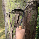 Kana Hoe 217 Japanese Garden Tool - Hand Hoe/Sickle is Perfect for Weeding and Cultivating. The Blade Edge is Very Sharp. (Beijing-022) by GreenHaven Gardens