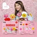 BioSwiss Bandages, Assorted Animal, Fun and Food Shaped Self Adhesive Bandage for Girls, Latex Free Sterile Wound Care, 100 Count by TinyTreasures Baby Boutique
