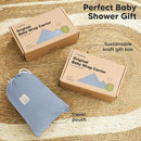 KeaBabies Baby Wrap Carrier - All in 1 Original Baby Carrier Newborn to Toddler Sling, Easy to Wear, Hands Free Bonding, Lightweight, Breathable Infant Wraps (Powder Blue) by TinyTreasures Baby Boutique