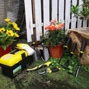 7 - Piece Gardening Tools Set, Stainless Steel Gardening Tools, Heavy - duty Hand Gardening Tools with a Toolbox, Suitable for Gardening Planting and Weeding, Gardening Gifts for Women and Men by GreenHaven Gardens