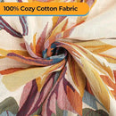 Boho Large Throw Blanket for Bed Couch 60" x 80 "100% Cotton Gauze Fall Blankets Home Decor Soft Lightweight for Sofa Quilt with Floral Butterfly by CozyNest Decor