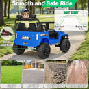 2 Seater Ride On Car Truck with Remote Control XL, Kids 24V Battery Powered Electric Vihicle w/21 in Seat, 3 Speeds, 2WD/4WD Switichable, Shock Absorbers,Bluetooth, Flower, Gift Choice by TinyTreasures Baby Boutique