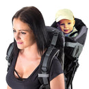 Hiking Baby Carrier Backpack - Comfortable Toddler/Baby Backpack Carrier System with Diaper Change Pad, Insulated Pocket + Rain and Sun Hood to Protect Your Child by TinyTreasures Baby Boutique