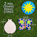 Creative Roots Paint Your Own Butterfly, Ladybug & Sun Stepping Stone by Horizon Group USA, 1 box of 3 count by TinyTreasures Baby Boutique
