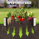 WORKPRO 4x2x1ft Galvanized Raised Garden Bed Set, Rust & Corrosion Protection, Easy Assembly, Safe Edge, Ideal for Vegetables & Flowers, White by GreenHaven Gardens