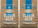 O.M. Scott and Sons Clover Seed, Lawn Seed Grows a Naturally Low Maintenance, Drought-Tolerant Lawn, 1,000 sq. ft., 2 lb., 2-Pack by GreenHaven Gardens