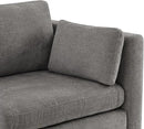 CHITA Oversized Modular Cloud Sectional Fabric Sofa Set, FSC Certified U Shaped Couch Reversible Chaise Modular Sectional Couch, 112 inch Width,5 Seat Modular Sofa Includes 2 Storage Ottomans, Grey by CozyNest Decor