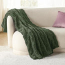Bedsure GentleSoft Dark Green Throw Blanket for Couch - Super Soft Cozy Blankets Gifts for Women Men Girls, Cute Small Fleece Throws for Bedroom Home Decor, 50x70 Inches by CozyNest Decor