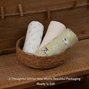 Muslin Swaddle Blankets for Newborn, 3 Pack Breathable Soft Receiving Blanket, Large 38 x 40 inches Swaddle Wrap Burping Clothes Diapers, Essentials Infant Shower Items, Toddler Gift (Cute Farm) by TinyTreasures Baby Boutique