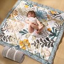 Momcozy Baby Play Mat for Floor, 50x50 Thickened Playpen Mat, Playmate for Baby Tummy Time, Waterproof & Non-Slip, Foldable Outdoor Mat with Carrying Handle, Forest World by TinyTreasures Baby Boutique