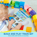 Learning Toy for Toddlers 1 2 3 Years Old, Counting, Matching & Sorting Montessori Learning Farm Train Including 9 Farm Animals and 1 Farmer, Easter Christmas Birthday Gift for Baby Boys Girls by TinyTreasures Baby Boutique