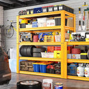 REIBII Garage Shelving Load 3000LBS, 5-Tier Storage Shelves, Adjustable Heavy Duty Metal Shelving Unit for Pantry, Basement, Warehouse, 72" H x 36" W x 16" D by GreenHaven Gardens