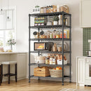 REIBII 6-Tier Metal Shelving Unit Storage Shelves, Sturdy Wire Shelving Adjustable Deep Pantry Shelves Load 800LBS Storage Rack for Kitchen Pantry Closet, Keep Organized, 2 Pack by TinyTreasures Baby Boutique