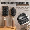 NVTED Hair Brush Set with Detangling Nylon Pins Massage Paddle Brush Cushion Hair Combs Hair Dryer Brush for Women Men Kids Girls (GOLD) by TinyTreasures Baby Boutique