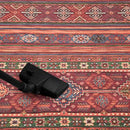 Keen Home Design 2x7 Rug - Machine Washable Runner Rug with Non-Slip Backing, Ideal for Hallway, Entryway, Kitchen, Laundry Room - Vintage, Easy Clean, Durable, Low Pile Rug - (2'6" x 7') by CozyNest Decor