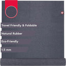 Manduka eKO SuperLite Yoga Mat - 1.5mm Natural Rubber | Foldable & Travel Friendly | Soft Textured Surface | Eco-friendly by TinyTreasures Baby Boutique