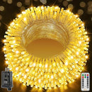 Ollny Outdoor String Lights 800LED 262FT, Warm White Waterproof Fairy Light with Remote Plug in, 8 Modes Timers Dimmable Christmas Lights for Outside Indoor Bedroom Patio Camping Garden by GreenHaven Gardens