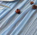Cheesecloth Light Blue Table Runner Gauze Rustic Cheese Cloth Table Runner 120 Inch 10 FT for Wedding Baby Shower Bridal Shower Birthday Party Sheer Home Boho Decorations by CozyNest Decor